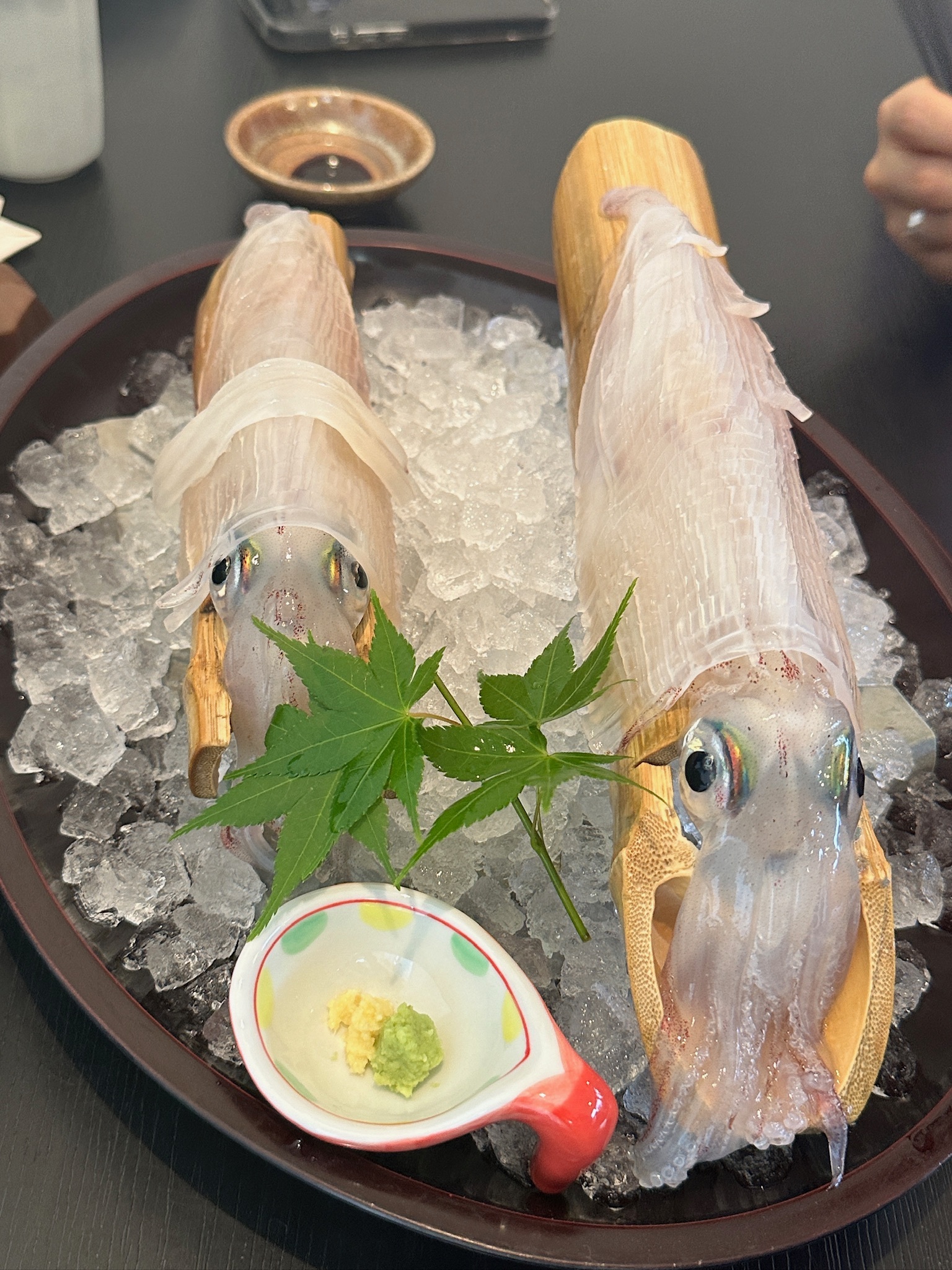 활오징어회